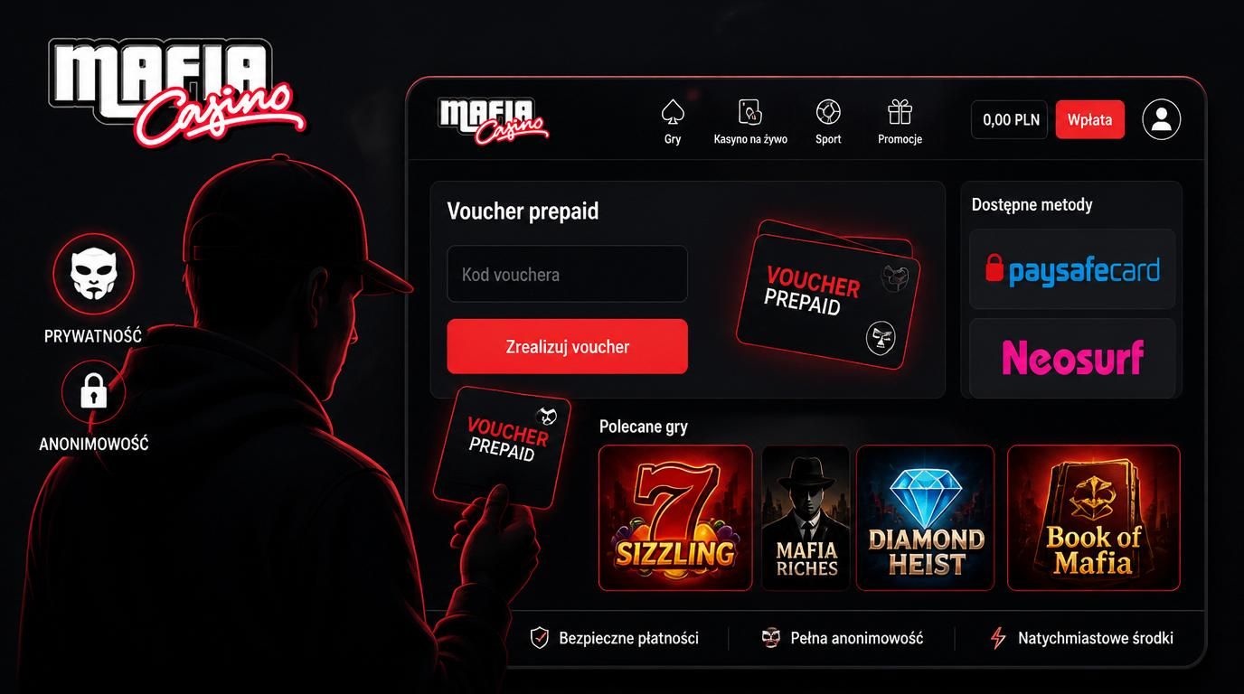 Voucher prepaid oraz elementy prywatności w kasynie online 